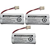 Replacement Battery BT162342 / BT262342 for Vtech AT&T Cordless Telephones CS6114 CS6419 CS6719 EL52300 CL80111 (3-Pack)