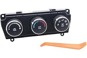 Koruidar 68197433AA HVAC A/C Heater Climate Control Module Compatible with 14-17 Jeep Wrangler