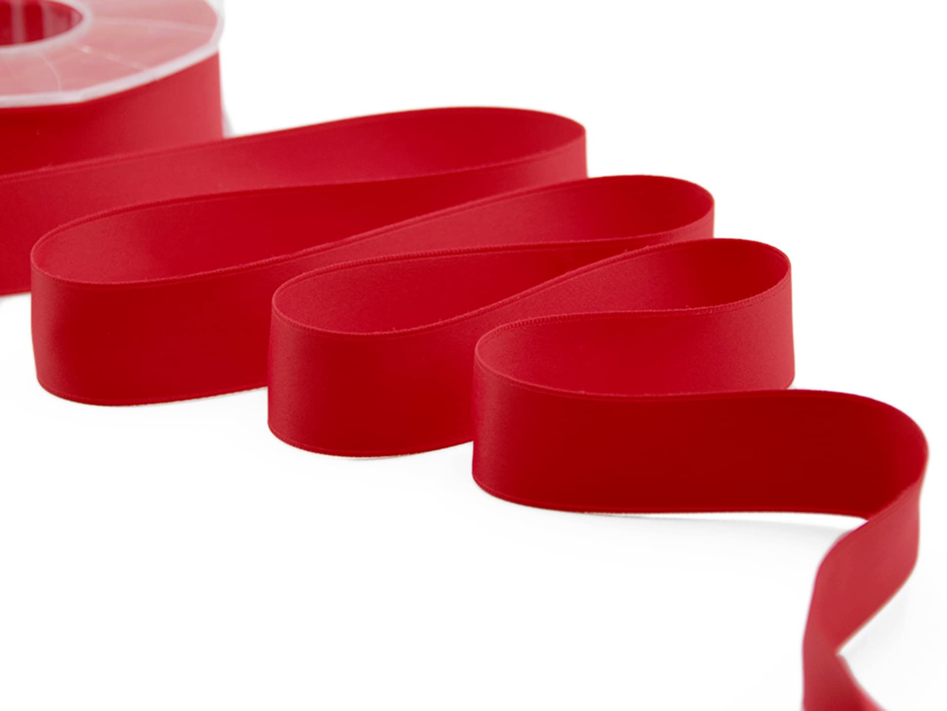 Furlanis Ribbon, Satin, Red, 25 mm x 20 m