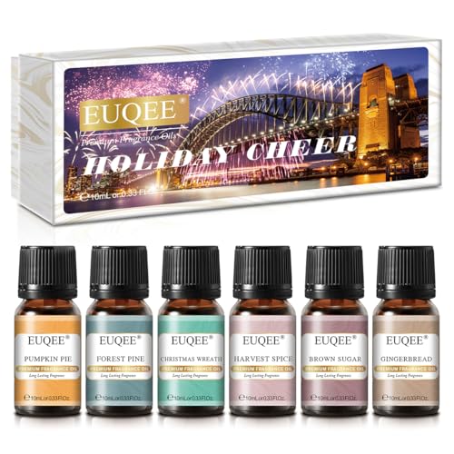 EUQEE Holiday Cheer Fragrance Oils Set