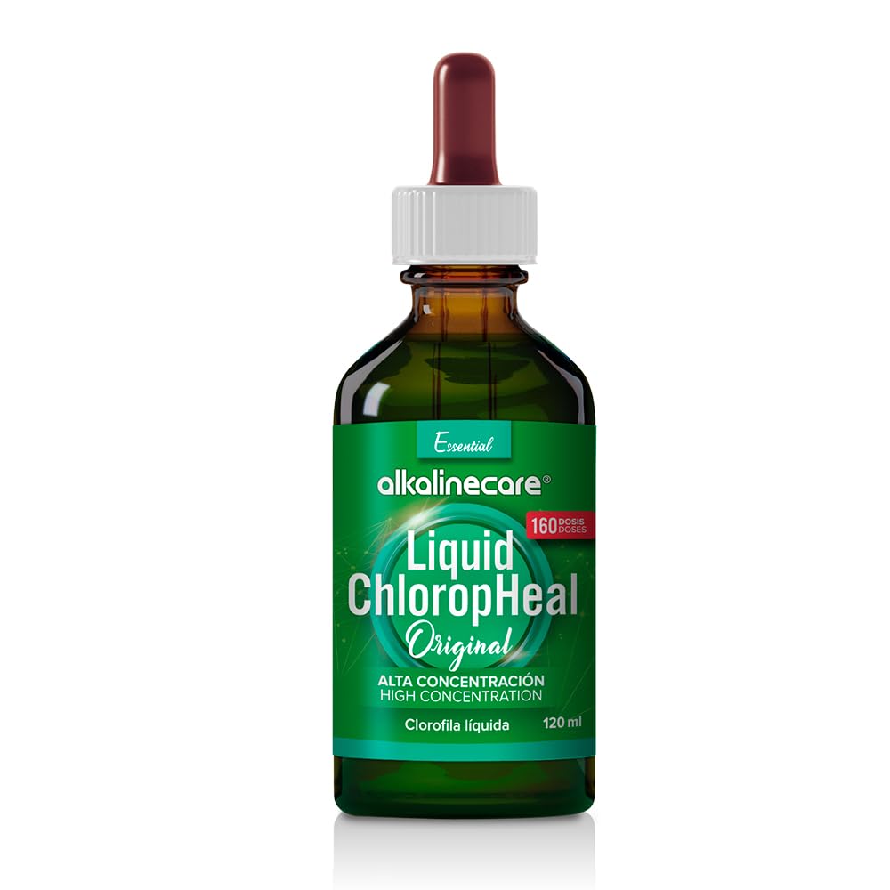 LIQUID CHLOROPHYLL WITH PHARMACEUTICAL QUALITY - 120 ml - ALKALINE CARE