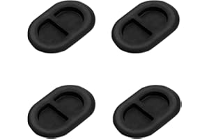 KALOEOU 4pcs Car Floor Pan Drain Floor Plugs Fit for Jeep Wrangler JK JKU JL 2007-2021, 2020 Gladiator JT Floor Rubber Plug Floor Pan Plugs Drain Plugs Replacement Rubber Body Plug 68194821AA