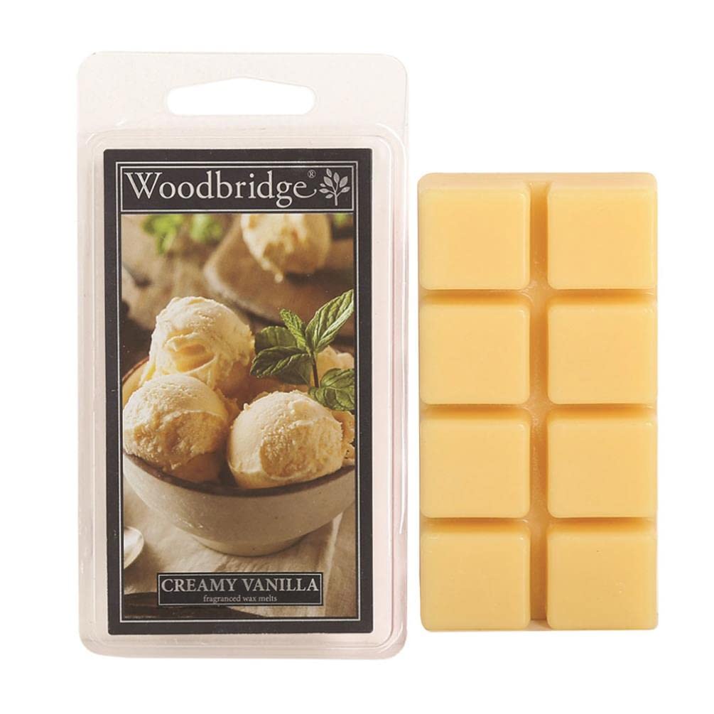 WOODBRIDGE Creamy Vanilla Wax Melts (Pack of 8)