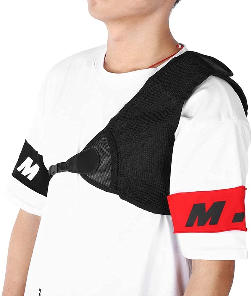 Namvo Archery Chest Guard Protection,Adjustable Bow Chest Guard Shooting Nylon Chest Protector Fit for Left Chest Bow Protection for Shooting Hunting Archery Accessories