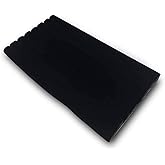 TheDisplayGuys For Your Modern Living 10-Slots Roll Velvet Foam Pad Jewelry Display Insert - Fit Full Size Tray - Organizing Rings, Earrings - Home, Drawer, or Retail - Black by The Display Guys