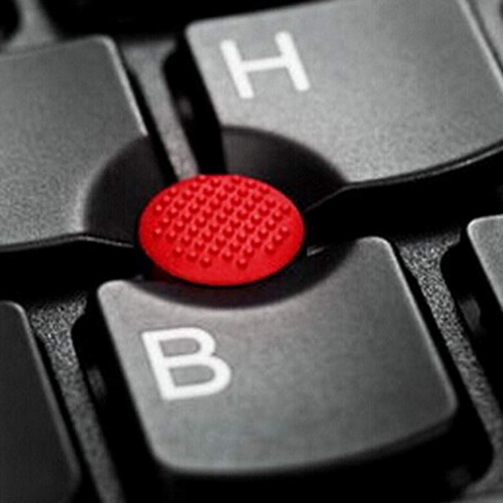 Comimark 10 Pcs Rubber Mouse Pointer TrackPoint Red Cap For IBM Thinkpad Laptop Nipple: Keyboards