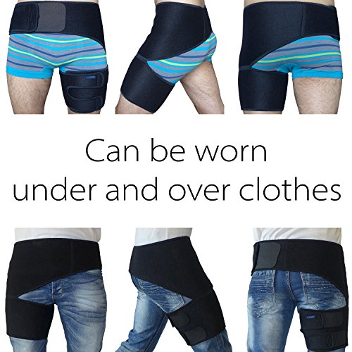 Hip Brace for Sciatica Pain Relief Hamstring Compression Sleeve Thigh Compression Sleeve