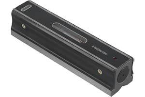 8 Inch Professional Machinist's Level with 0.0002/10in Accuracy, Premium Cast Iron Strip Level for Equipment Flatness Testing