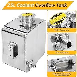 2.5L Coolant Radiator Overflow Expansion Tank