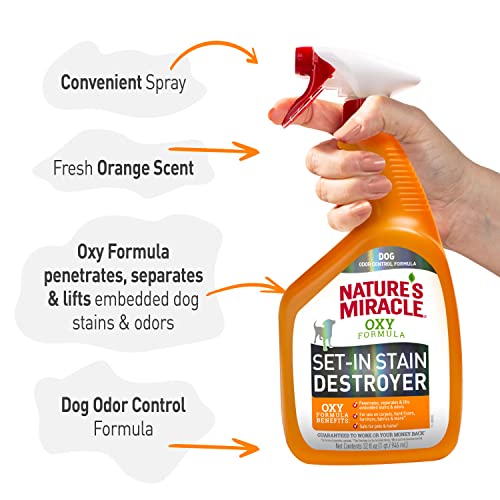 Nature's Miracle Dog Oxy Setin Stain Destoyer 32 Oz Pricepulse
