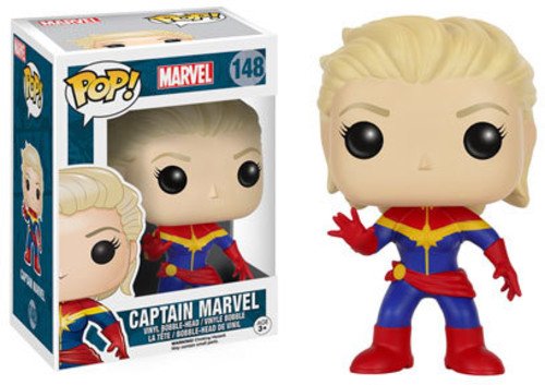 Funko  7274 Pop! Marvel: Unmasked Captain Marvel