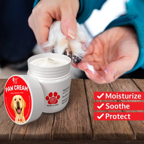 Pet Pull Paw Cream 2 PK Dog Paw Protector for Heat, Cold & Rough