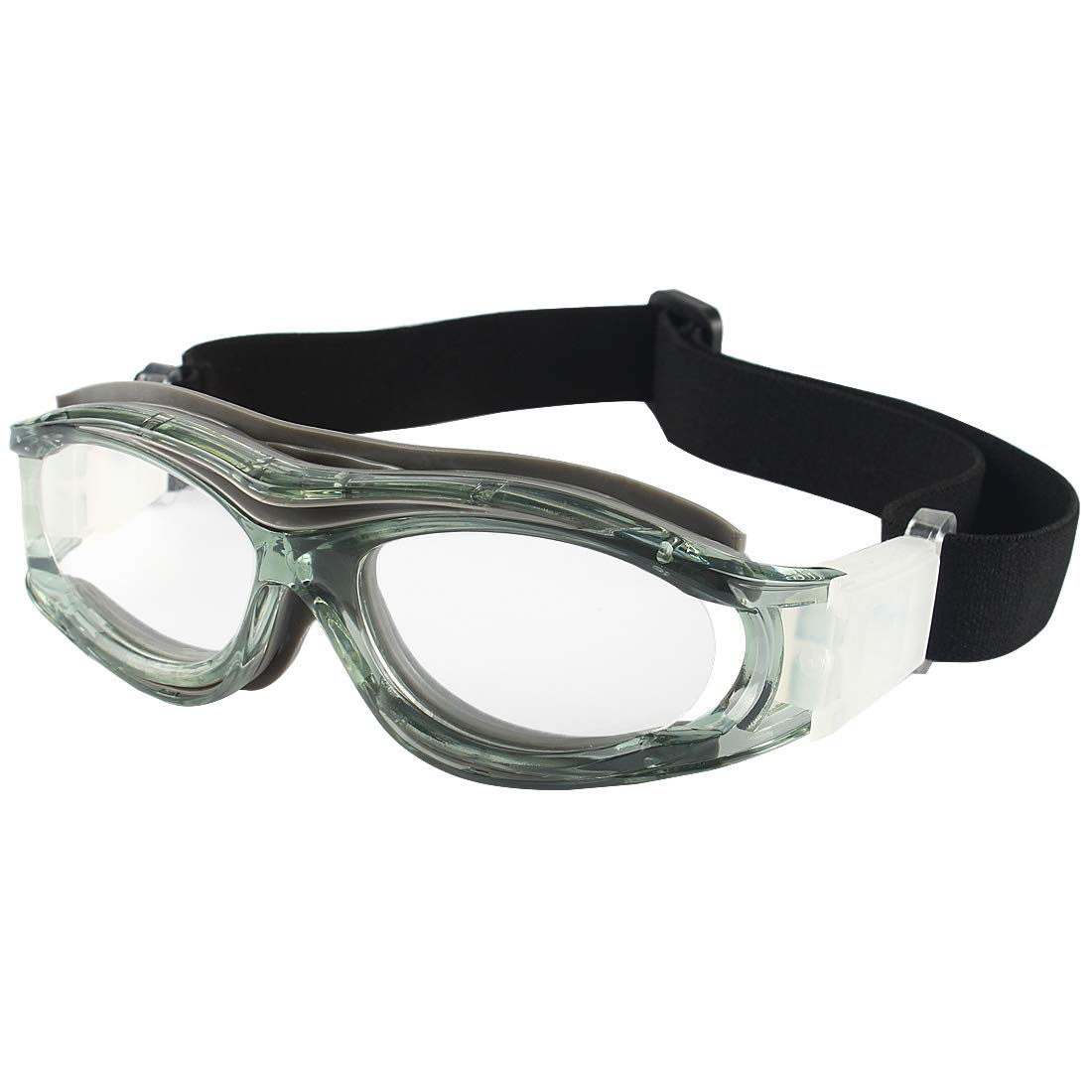 Andux Basketball Soccer Football Sports Protective Eyewear Goggles Eye Safety Glasses LQYJ-04 (Gray)