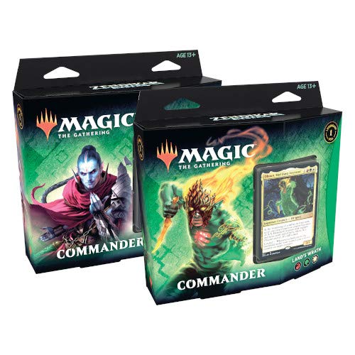 Magic: The Gathering - Zendikar Rising Commander Decks - Set of 2