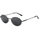 ZENOTTIC Oval Retro Sunglasses for Women Men UV400 Polarized Glasses Unisex Vintage Style Classic Shades