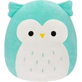 Squishmallows Original 14-Inch Winston Teal Owl - Large Ultrasoft Official Jazwares Plush