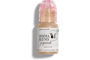 Perma Blend - Vanilla Chai - Microblading Ink for Areola or Skin Corrections - Professional Tattoo Ink - Skin Tone Tattoo Ink