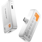 Lemorele USB‑C Video (DP Alt Mode) Wireless HDMI Transmitter and Receiver | 50ms Low Latency, Dual Type-C 5V2A Power, 5GHz WiFi, 165ft 1080p, Plug&amp;Play, Sync Video Audio for Laptop Phone TV Monitor