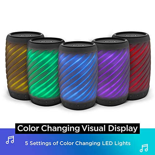 iHome Alexa Builtin Bluetooth Speaker Portable Wireless Color Changing