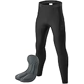 ROCKBROS Winter Cycling Pants for Men Thermal Padded Biking Leggings Men’s Long Tights Bike Pants Windproof Warm
