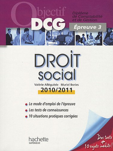 Droit social, 2010-2011