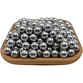 100 x .50 Cal Paintballs, for Self Defense and Shooting Practice, 2.7Gram .50 Caliber Aluminum Slingshot Ammo for t4e TR50/HD