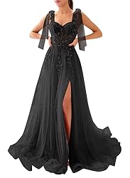 Dymaisei Sweetheart Lace Prom Dresses Spaghetti