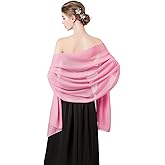 olyrjie Soft Chiffon Scarfs Shawls and Wraps for Evening Dresses Wedding Shawl Wraps Bridal Scarve for Women