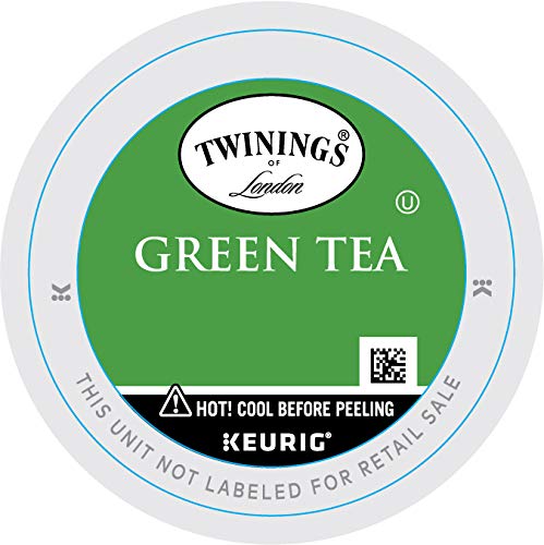 GREEN TEA SINGLE SERVE KEURIG K-CUPS, CAFFEINATED, SMOOTH FLAVOR, ENTICING AROMA, 72 COUNT