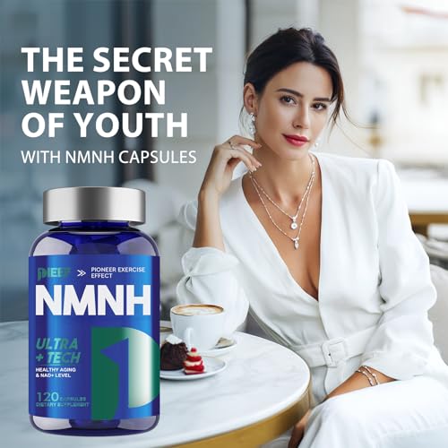 NMNH Supplement 1000mg, 120PCS Ultra NAD+ Alternative Supplement, Boosting Riboside for Cellular Energy, Metabolism & Repair