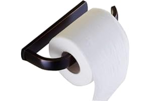 ELLO&ALLO Oil Rubbed Bronze Toilet Paper Holder Bathroom Accessories Wall-Mounted, Rust Protection