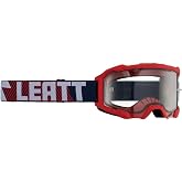 Leatt Goggle Velocity 4.5 Adult (Red/Blue with Clear Lens)