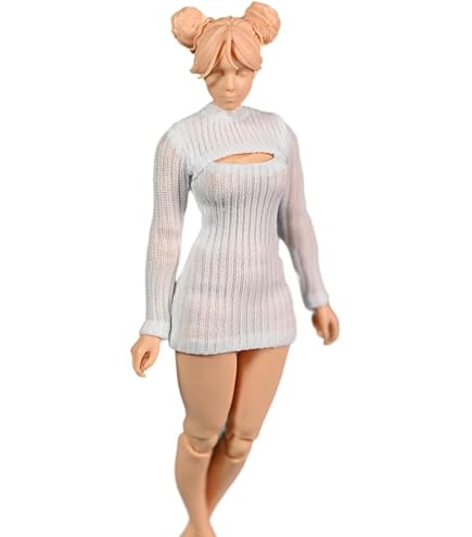 Écharpe Miniature 1:6 Pour Figurine - Accessoire Cosplay Ou Collection, Tissu, Neuf, Origine Chine