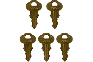 WANPRECL 2055 Key for Bradley Paper Towel Toilet Tissue Soap Dispensers P15-398 5 Pack