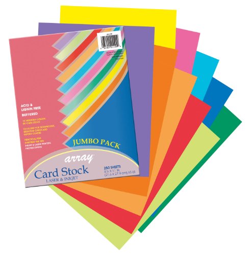 Cardstock, Assorted Colors