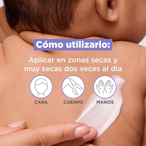 Crema Corporal Panthenol Comfort para pieles atópicas con 13% de [Glicerina + Pantenol]. Calma el picor. Apta para pieles sensibles y niños. 400 ml.