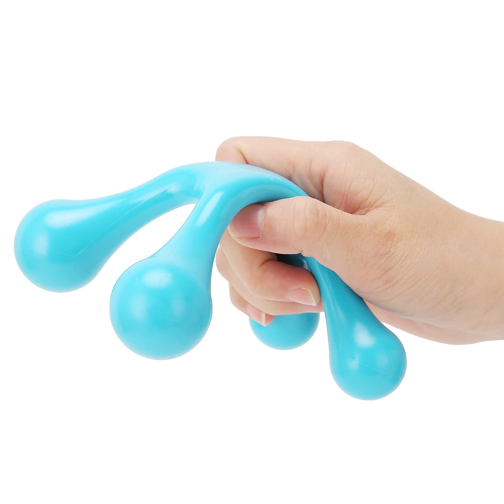 Hand Held Massage Tool, Four Point Full Body Massager, Self Massage Tool, Local Weight Loss, Lightweight, Head Massage, Relax Your Body, Suitable for Neck, Waist, HIPS, Leg, Foot