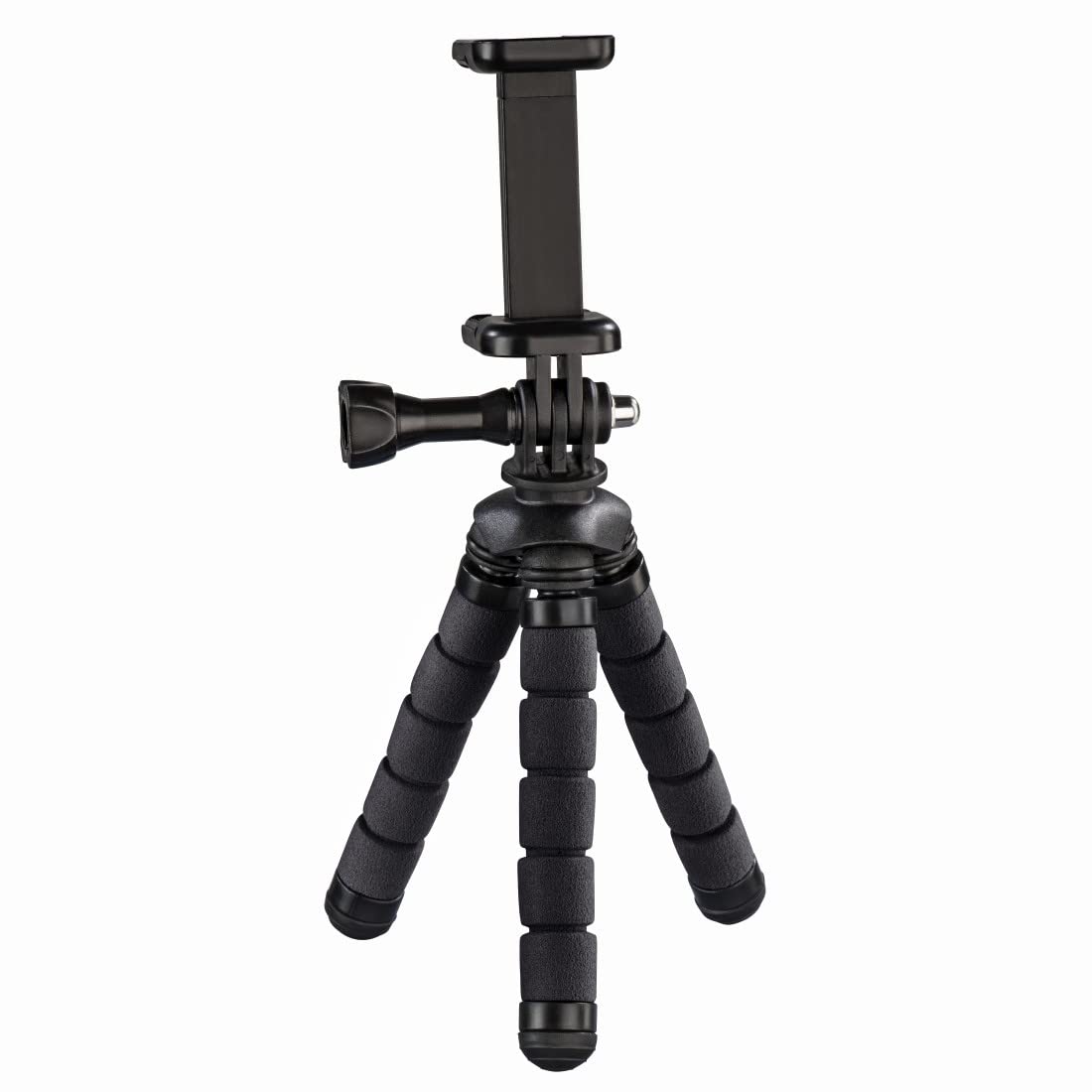 Hama 4609 Flex Mini Tripod for Smartphone and GoPro, 14cm, Black