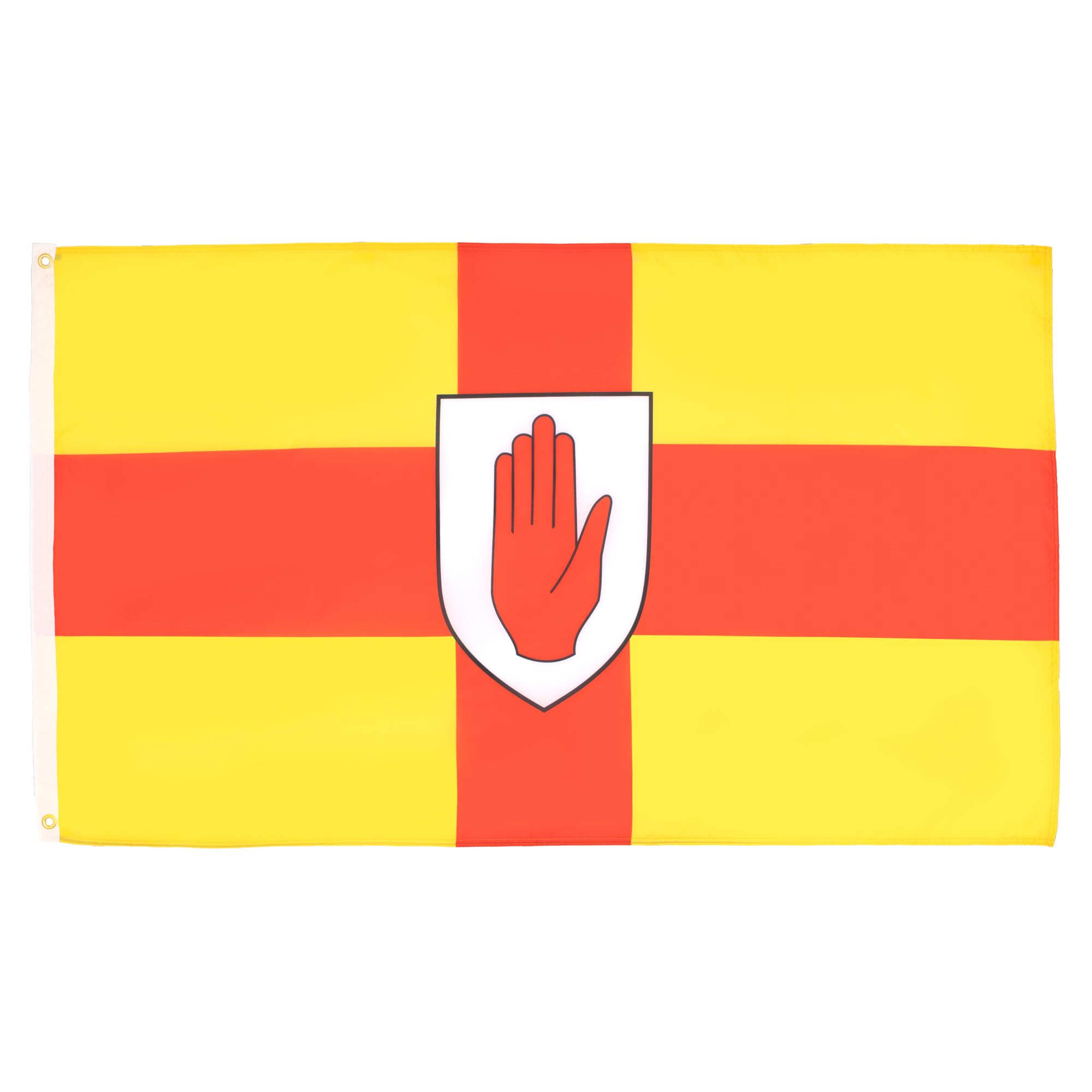 AZ FLAG - Ulster Flag - 2x3 Ft - 100D Polyester Ireland - Irish Province Of Banner with Two Metal Grommets - Fade Resistant - Vivid Colors - 2' x 3' Feet - 90x60 Cm