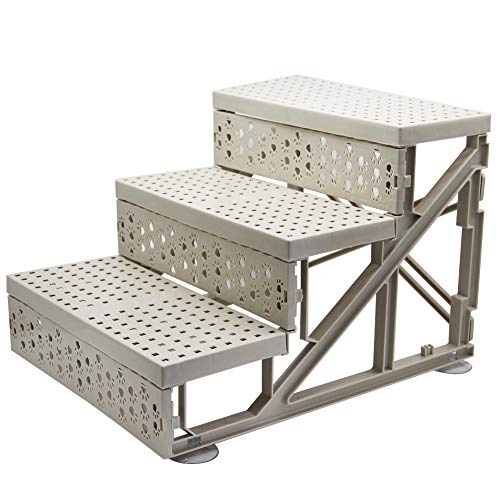YOFIT Doggy Steps NonSlip 3 Steps Pet Stairs,Holds Up to 50 lbs Pricepulse