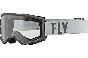 FLY Racing Adult Focus Goggle (Grey/Dark Grey)