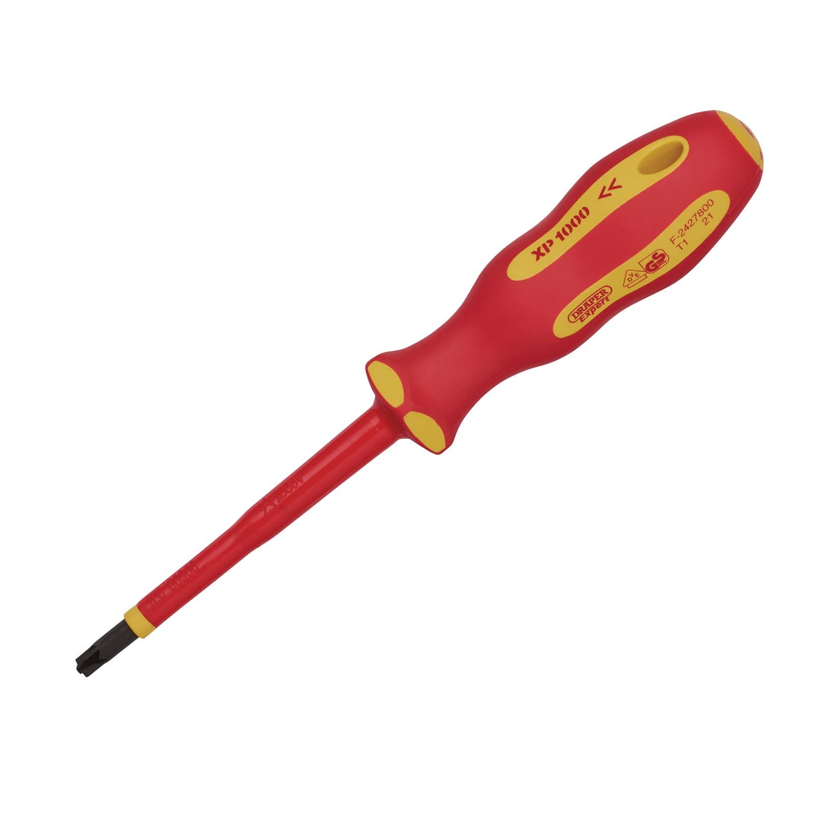 Draper XP1000 VDE PZ/SLType Interchangeable Screwdriver - 64495 - Precision Electrical Screw Driver Bit Tool