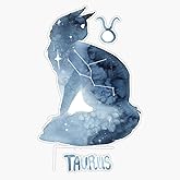 Leyland Designs Zodiac Cat - Taurus Sticker Outdoor Rated Vinyl Sticker Decal for Windows, Bumpers, Laptops or Crafts 5