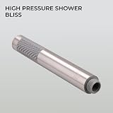 H&S Replacement Universal Shower Head Handheld Pencil Stainless Steel view 4
