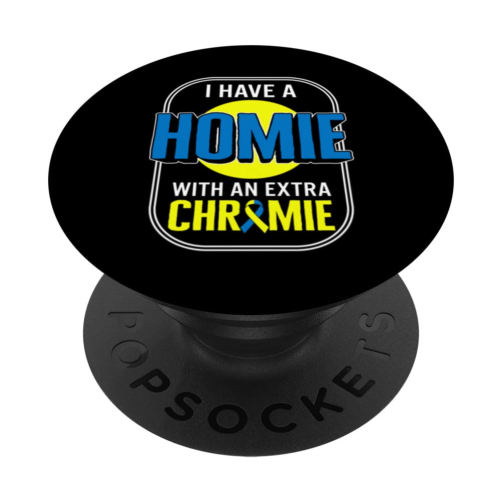 World Down Syndrome Day Socks Heart Down Syndrome Ribbon Aut PopSockets Swappable PopGrip