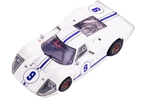 AFX 22078 Ford GT40 Mark IV #9 White HO Slot Car AFX22078 Mega G+