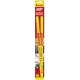 Starrett Bi-Metal Unique HSS Safe-Flex Hand Hacksaw Blade - Ideal for Contractors and Tradesmen - 12" Length, 1/2" Width, 0.024" Thickness, 32 TPI - 2-Pack - KBS1232-2