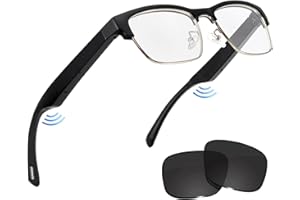 Smart Glasses,Bluetooth Glasses for Men Women with Anti-Blue Light&amp;UV400 Lenses,Audio Eyewear with Bluetooth Speakers,Music Playback&amp;Hands-Free Calling,Touch&amp;Voice Assistant,for Indoor&amp;Outdoor3.7 out of 5 stars 48$9.99