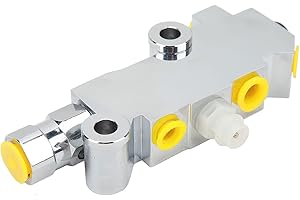 Aramox Brake Proportioning Valve for Full Size Trucks, Disc Drum Classic Brake Proportioning Valve High Performance 172‑2174 