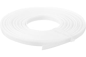 uxcell Boning for Sewing, 1Pcs 10 Yards 6mm - Polyester Sew-Through High-Density Corset Boning for Wedding Dress, Bridal Gown